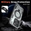 Armor Shockproof Case For Xiaomi Redmi Note 14 4G Global 163.3mm EU 164.8mm 360° Rotating Magnetic Stand TPU Plastic Phone Cover