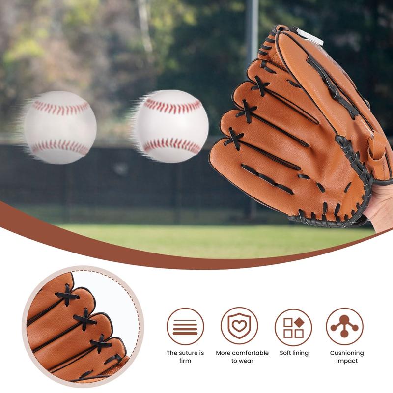 Training Baseball Gloves Softball Practice Equipment Left Right Hand Kids Adults Outdoor Camping Sports Durable Professional