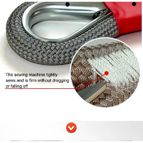 18-ton heavy-duty tow Rescue Towing Rope for Off road vehicle SUV sedan, sturdy and durable,equipped with a strong hook towing