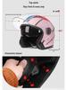 Dual-Lens Anti-Fog Motorcycle & Electric Vehicle Helmet
