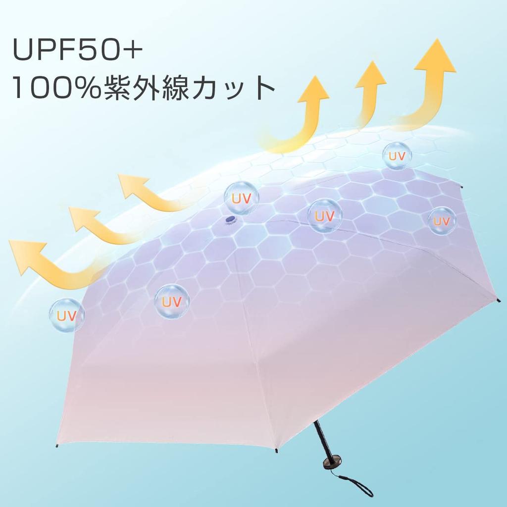 Folding Lightest Weight Regular Umbrella to Carry 365 Carbon Super Water Folding Carbon Wind 6 Ribs Umbrella, 140g, Days, Umbrella, Men's, Women's,