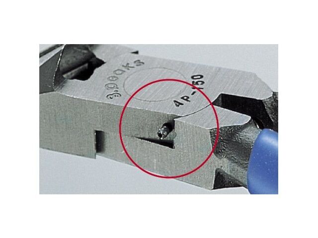 Three Peaks Slant Plastic Nippers 150mm AP-150G-S Equipped W/spring Light Weight