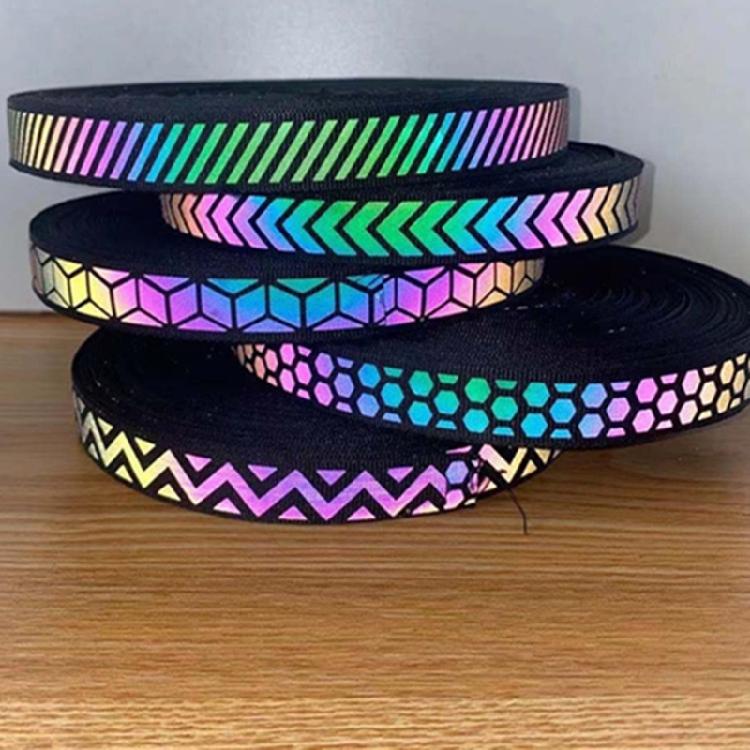 Reflektierende Streifen Anhänger Schlüsselanhänger Nacht Hochglanz Sicherheitsmarkierung Aufhänger Schlüsselanhänger