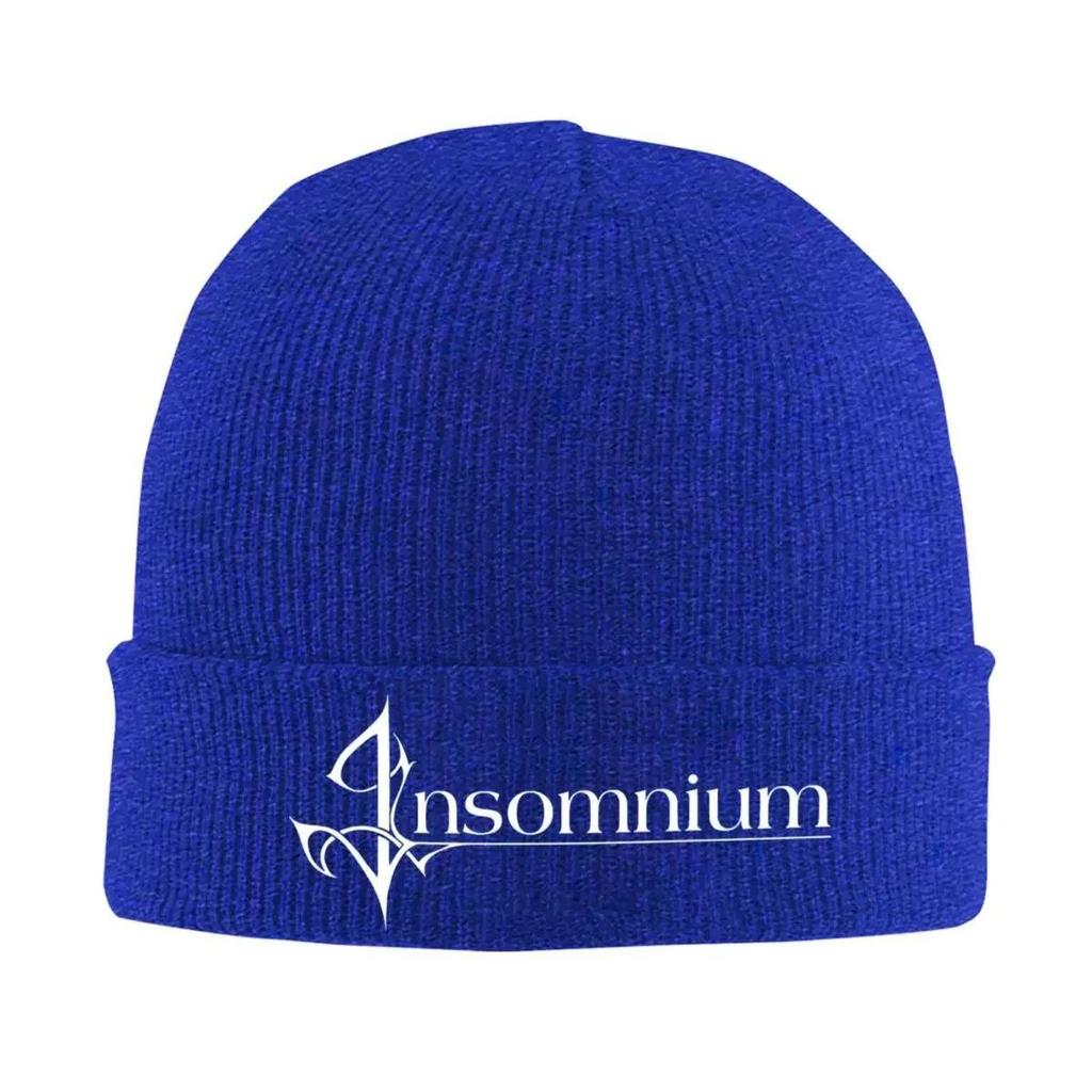 Män Kvinnor Manschettmössa INSOMNIUM BAND Rock Merchandise Varma Vintermössor Stickade Mössor Huvudbonad Stickad Hatt
