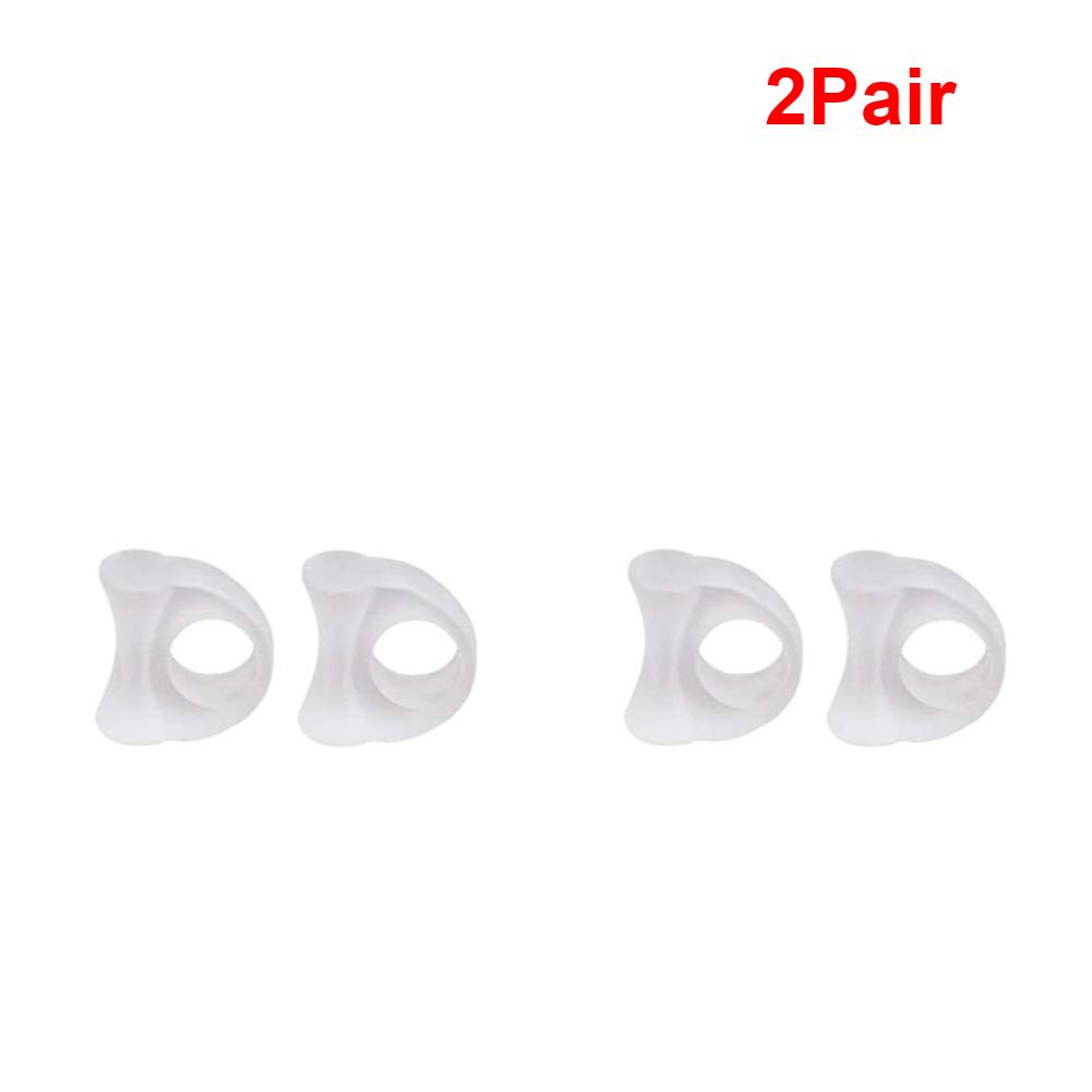 2-20 Stück Zehenkorrekturringe Hammerzehen-Spreizer Hallux-Zehennägel Schutz Trenner Korrektur SEBS Atmungsaktiv Für Fußpflege