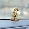 Trishul with Damru Traditional Trishul Damru Shiva Trishul Idol Decorative Showpiece for Car Dashboard Home Decor Pooja Room