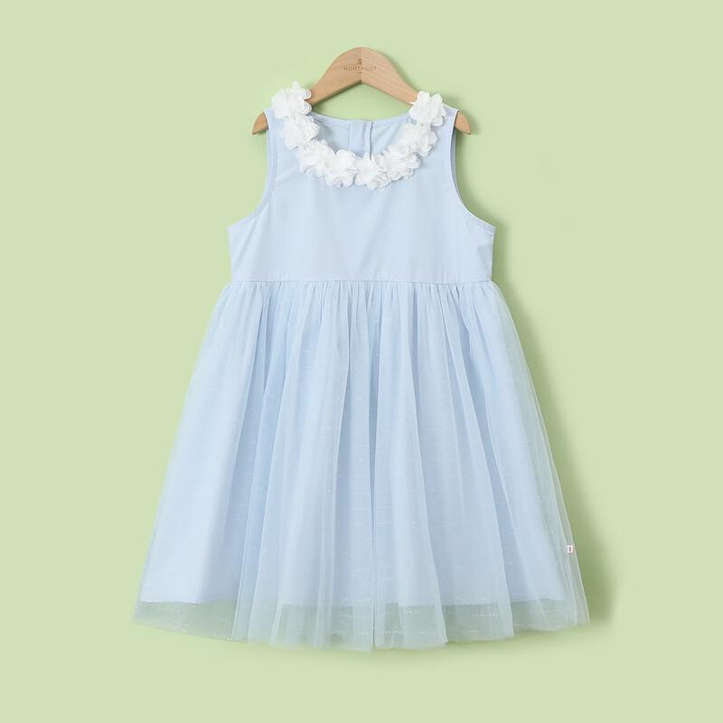 

Montagut Girls Summer Petal Vest Mesh Dress 150
