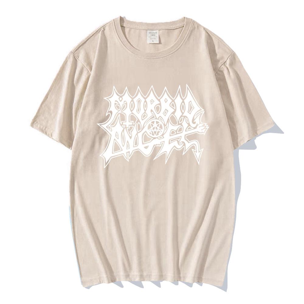 Cotton Summer T-shirt Ken Carson More Chaos Album Graphic Tshirts Short Sleeve O-neck Unisex Streetwear Hip Hop Men T Shirt