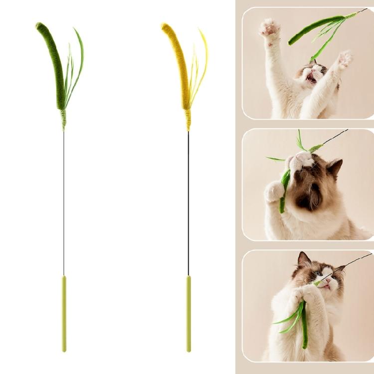 Flexible Cats Toy Teaser Wand for Home Entertainment and Felines Fitness