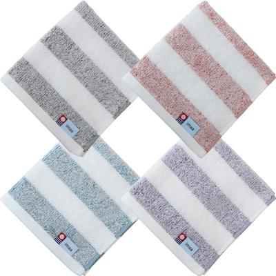 Imaa (Ima) Imabari Towel Certified Hand Towel 4-Piece Set - Made In Japan, Odor-Resistant, Cotton, Bamboo Rayon, Vacuum Compressed Packaging,