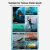 3MM Womens Wetsuit Full Body Surfing Swimwear Thickened Warmth Cold-proof Snorkeling Winter Swimming Wet Suit Black L