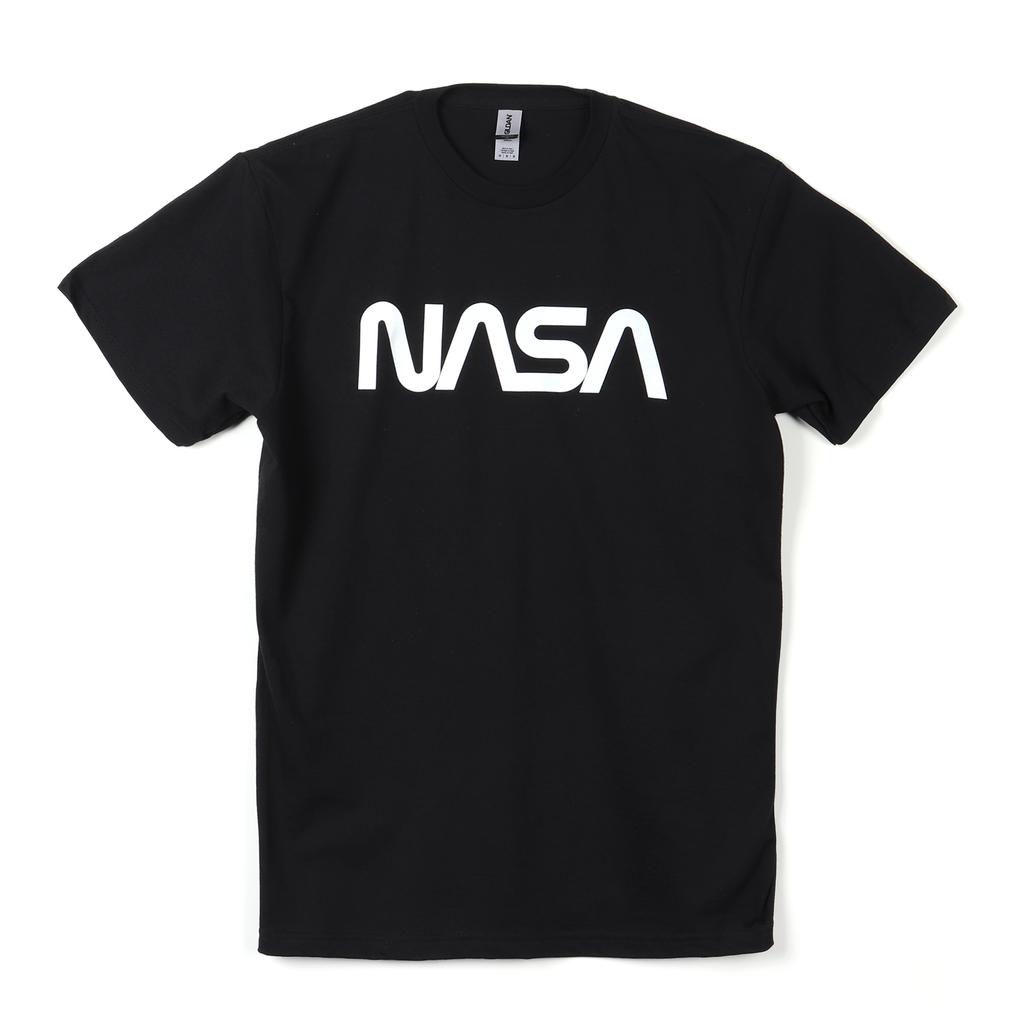 Loseuko 2144 Rothco Authentic Nasa Worm Logo T-Shirt - Black