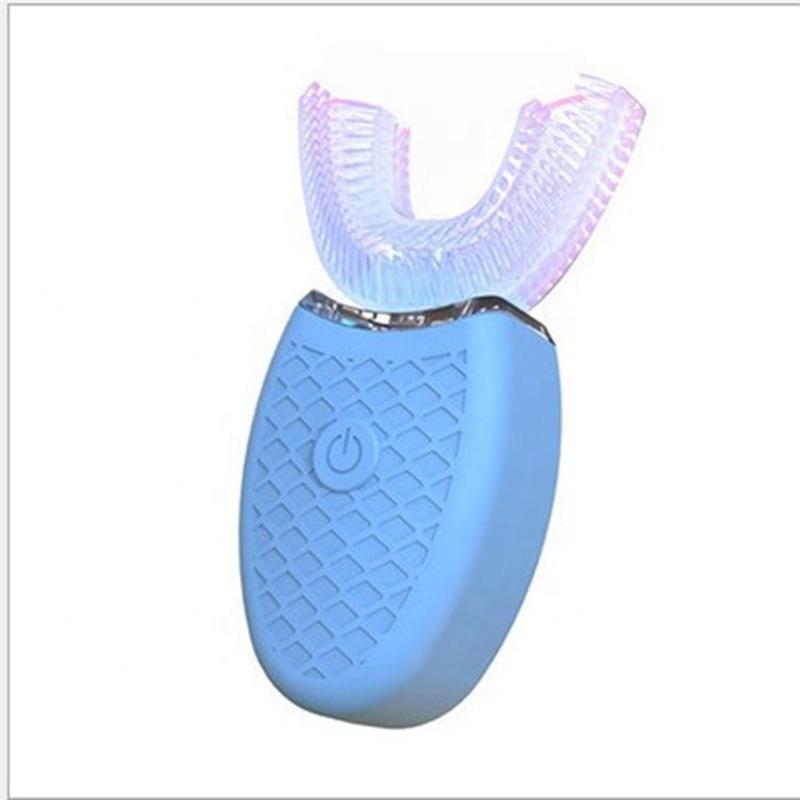 Soft Bristle U Shape Smart Teeth Whitening Waterproof Profesional Rechargeable Automatic Tooth Brush Set