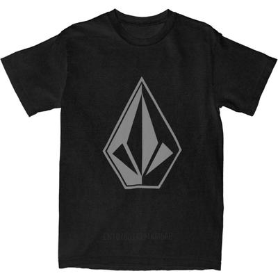 Silver Diamonds Logo Volcoms Lifestyle T Shirt T-Shirts Short-Sleeve Vintage Tshirt Summer 100 Cotton O Neck Plus Size Clothes
