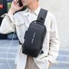 Men's Anti-Theft Crossbody Bag with Password Lock for Cycling, Running, and Travel