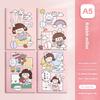 Cartoon A5 Car Line Book Cute Stationery School Supplies Children's Notebooks Elementary School Students
