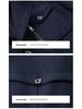 Autumn & Winter Men's Fashion Double-Collar Woolen Overcoat - Cold-Resistant Business Outerwear.