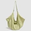Nylon Canvas Tote Bag Large Dumpling Capacity Casual Commuter Crossbody Bag able Leisure Versatile Single Shoulder Bag