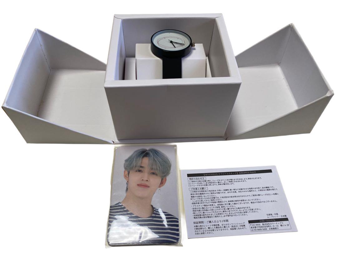 

[USED] SEVENTEEN 24H Clock with Photo Cards