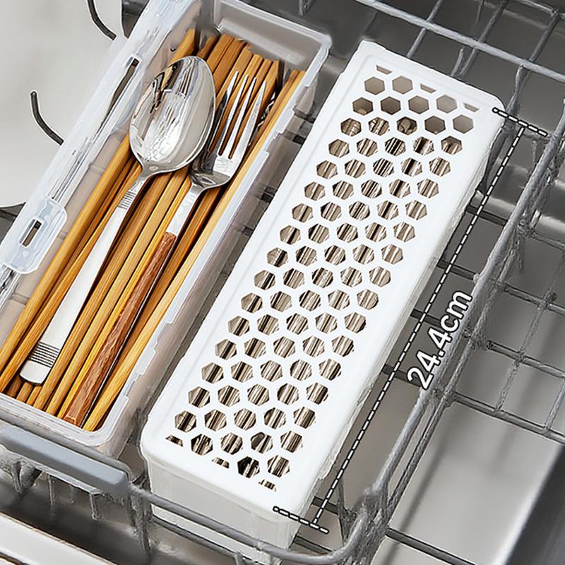 Dishwasher Basket Cutlery Fork And Chopsticks Cutlery Draining Storage Basket Household Storage Supplies