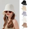 Small Shawl Sun Hat UV Protection Bucket Hat Fashion Sun Protection Hat  Women