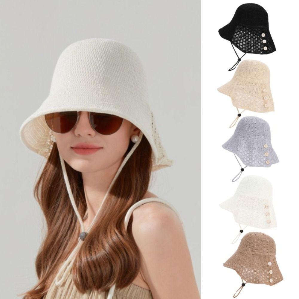 Small Shawl Sun Hat UV Protection Bucket Hat Fashion Sun Protection Hat Women