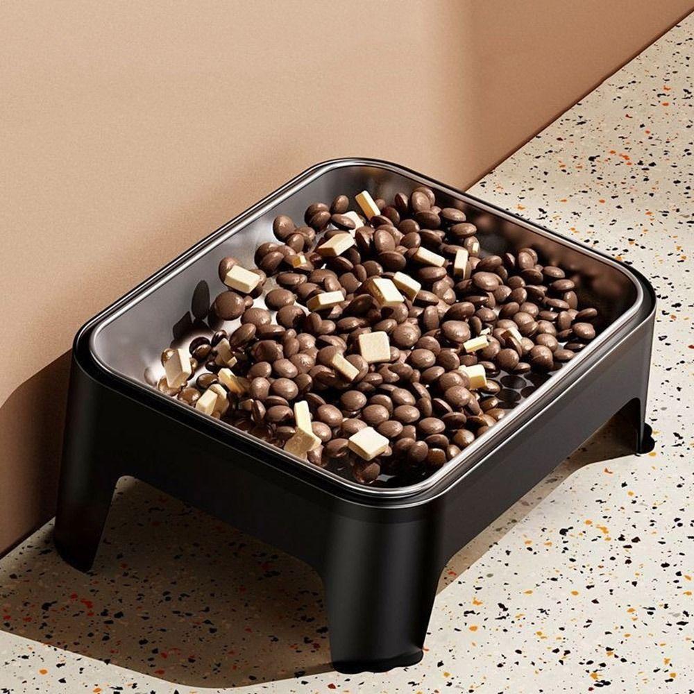 Anti-slip Stainless Steel Dog Bowl Large Capacity Pets Food Water Bowls Durable Dogs Bowls  Home