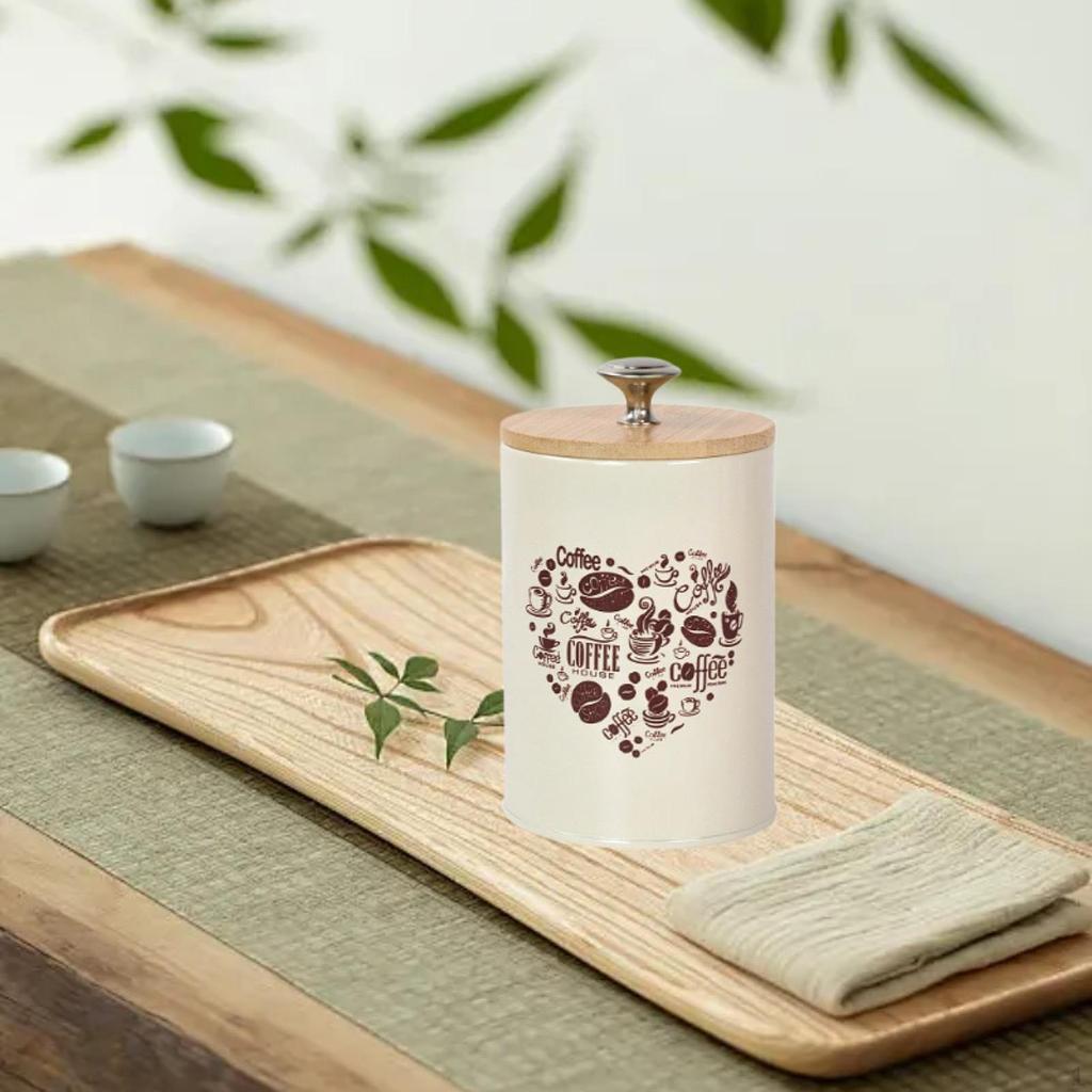 Kaufe Getreideversiegelungsbehälter Glas, Kaffee Tee Zucker Behälter, Luftdichter Deckel Küchenkanister Lebensmittel zum Preis ab 21
