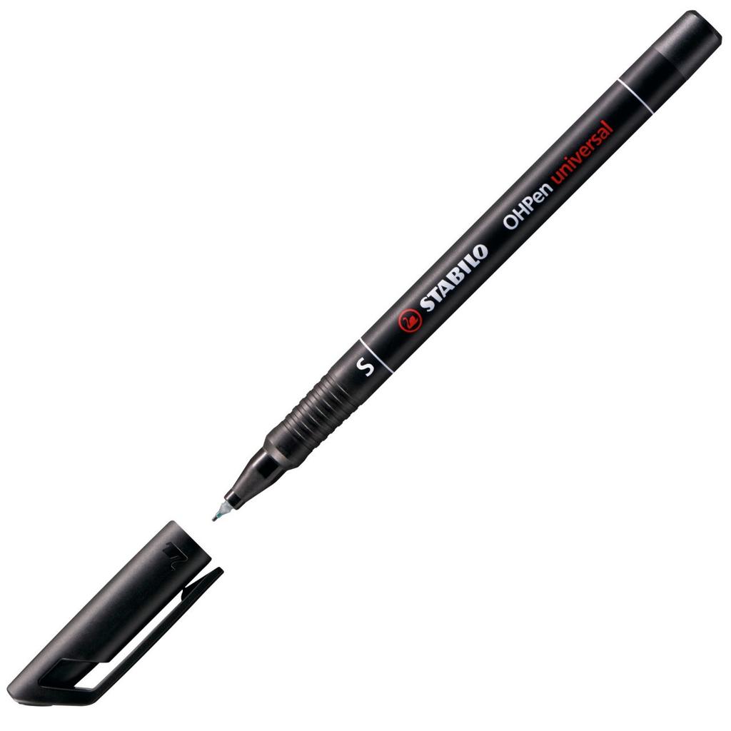 Marker Stabilo Ohpen S Permanent Schwarz A'10