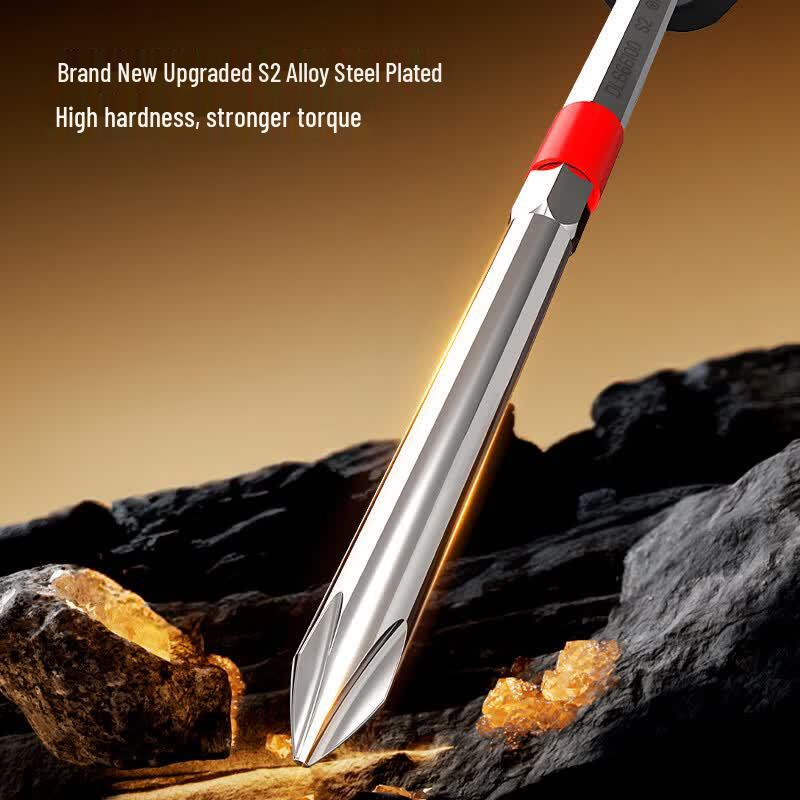 Deli Industrial-Grade Anti-Slip Striking Screwdriver