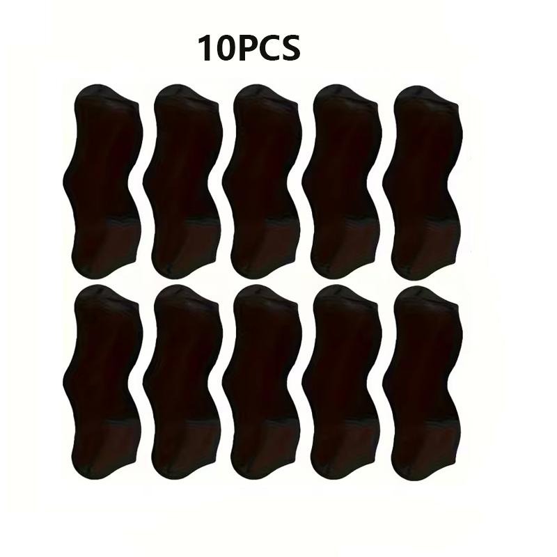 10/20/50 PCS Blackhead-removing Nose Strips Nose Cleansing Strips Skincare Products Facial Cleansing 10PCS чёрный
