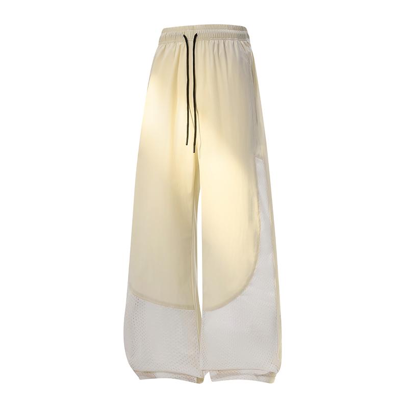 Men's Loose Straight Leg Pants, Men's Casual Pants