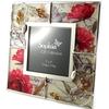 Les Trésors De Lily [L1502] - Cadre Photo 'Papillon de Soie' rouge beige