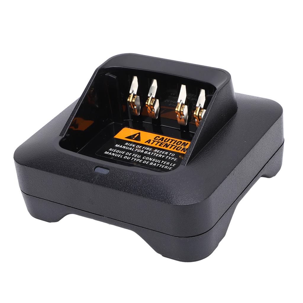 2 Sets Funkladegerät LED-Anzeige Überladeschutz Funk-Schnellladegerät für APX1000 APX3000