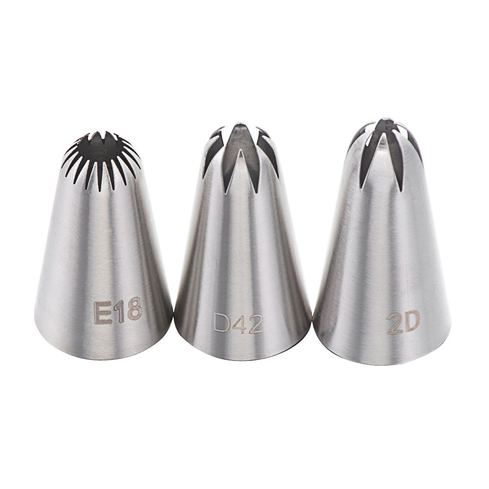 Steel Cupcake Pastry Tips Cream Nozzle Baking Mold Cake Decorating Tool Icing Piping Nozzles