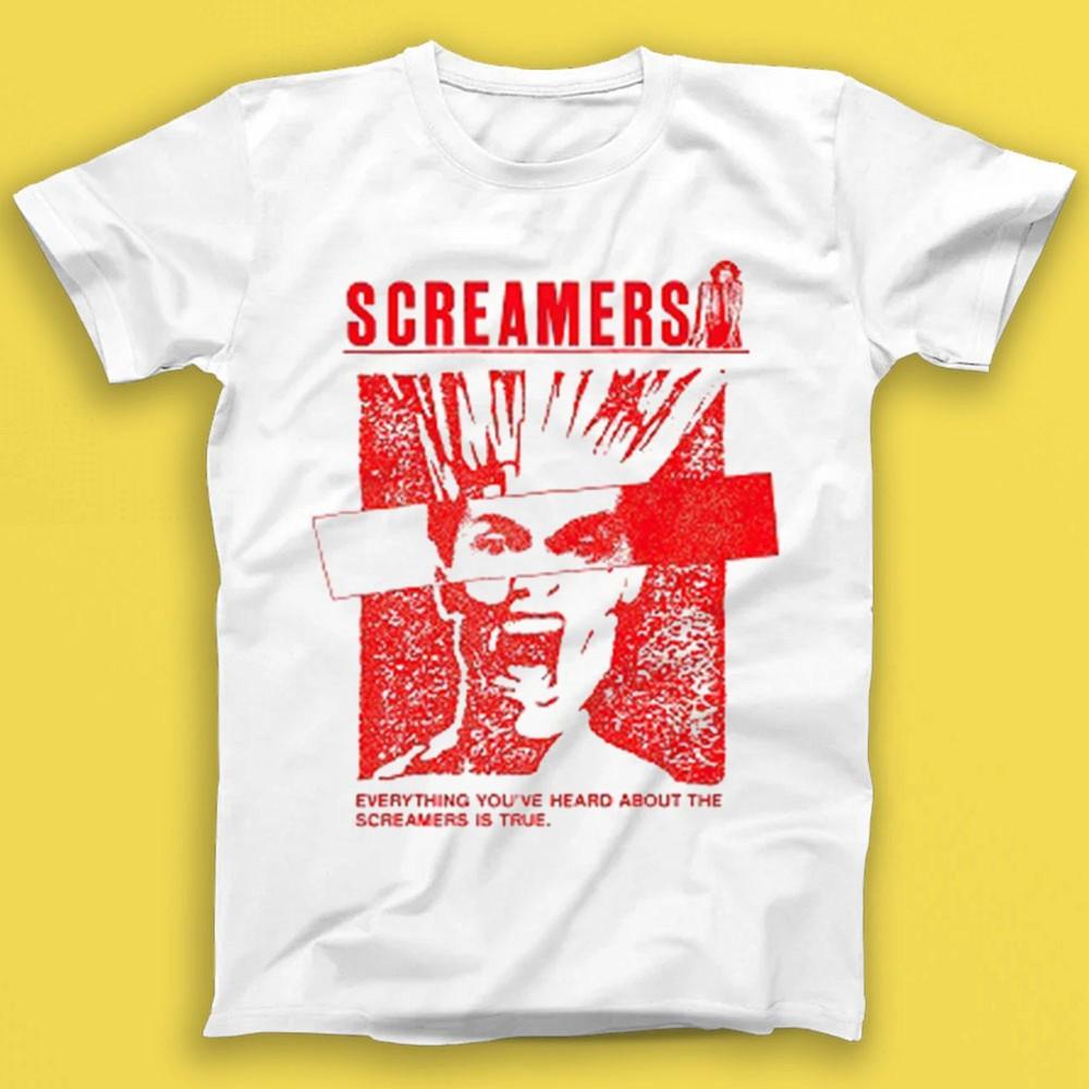 

Screamers Rock Punk Vinyl Music Best Seller Gift Tee Tshirt 2805 XL