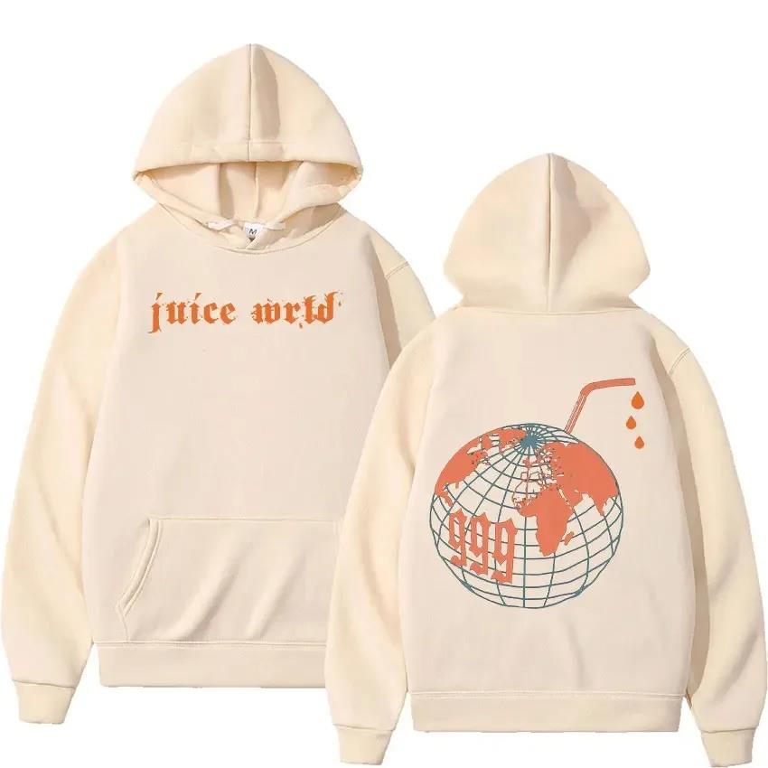 Juice Wrld Rapper Hoodie For Unisex WoUnisex Street Fashion Sweater Popular Hip Hop Sweatshirt Winter Oversized Long Sleeve Streetwear