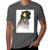 Yellow Tailed Black Cockatoo Tshirt Soft Basic Cotton Short Sleeve Tee