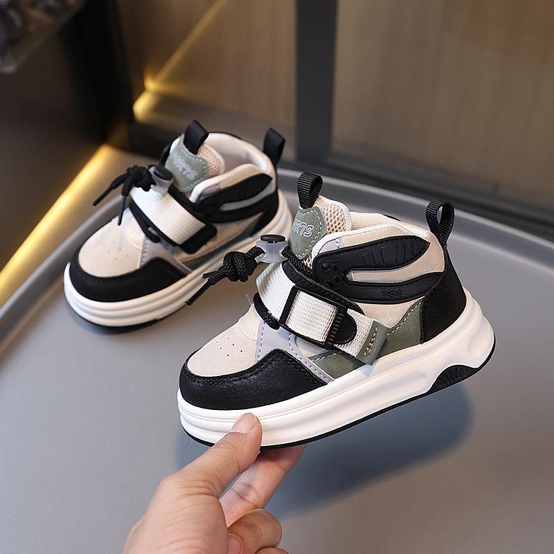 New Spring and Autumn Boys and Girls Trendy Versatile Leisure Sports Soft Sole Comfortable Sneakers