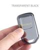 For Honda Civic Pilot CRV HRV Accord Passport Ight Clarity Odyssey Black Transparent Key Fob Case Cover Keychain Light Thin