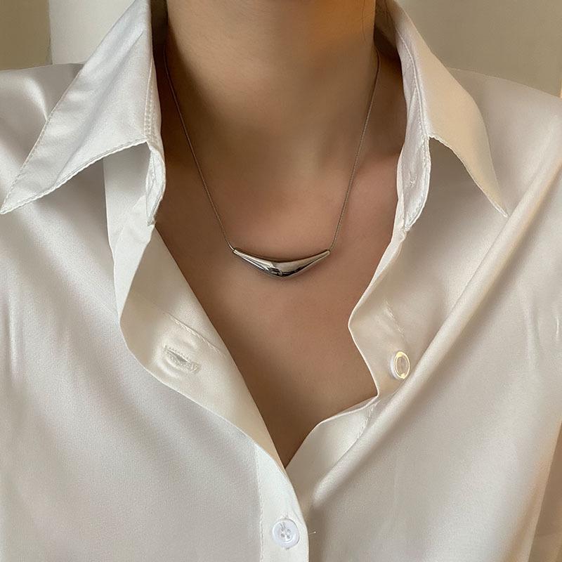 Personalisierte Vielseitige Hip Hop Titan Schlüsselbeinkette - Trendiger Nicht-verblassender Schmuck für Coole Frauen