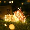 LED Solar Copper Wire String Lights for Indoor/Outdoor Holiday Decoration