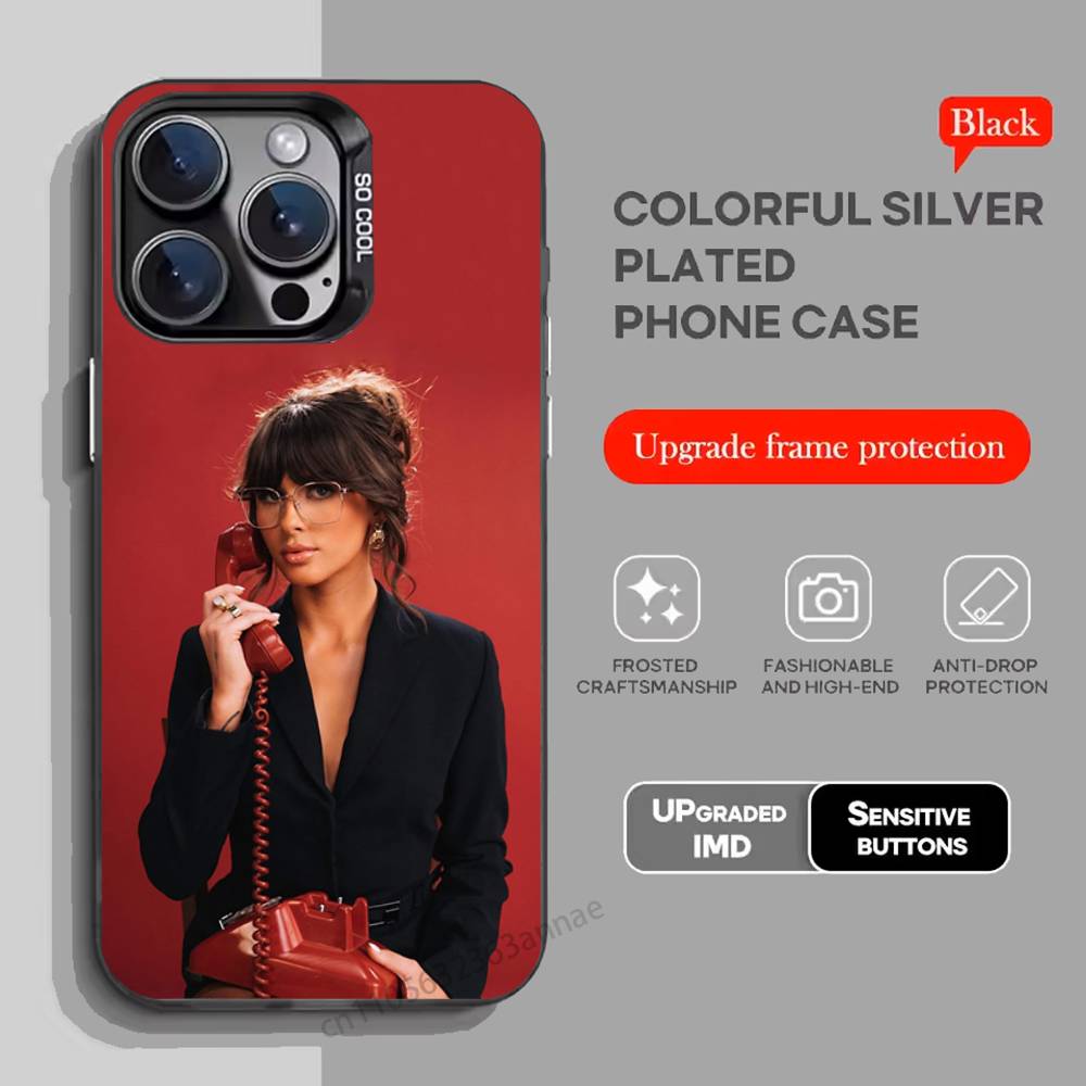 Ella Singer Langley phone Case for iPhone 17 11 12 Pro Max Plus Mini Air SE 16e 14 15 16 13 Soft Shell