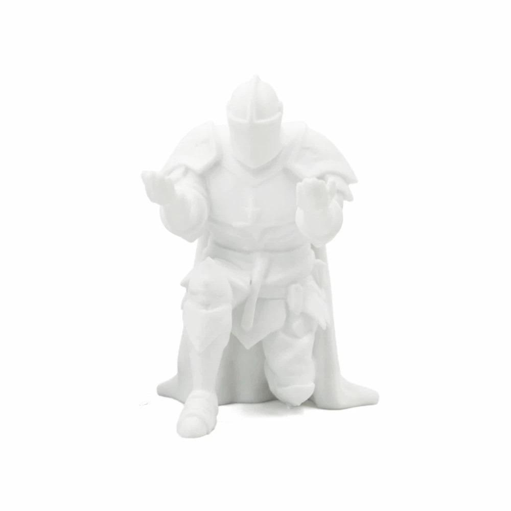 

Creative 3D Printing Knight Ornaments Decorations Pen Holder Knight Decoration Desk Decoration C White