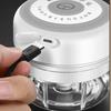 Electric Kitchen Chopper Garlic Masher Meat Grinder Mini Food Garlic Vegetable Chopper Crusher Rechargeable Food Processor
