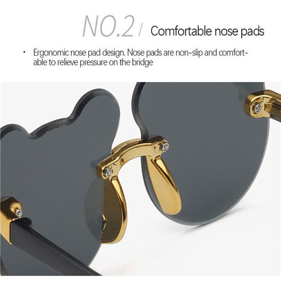 Childrens Sunglasses Glasses Baby Sunglasses Eyes Female Male Cartoon Sunglasses Fashion Frames