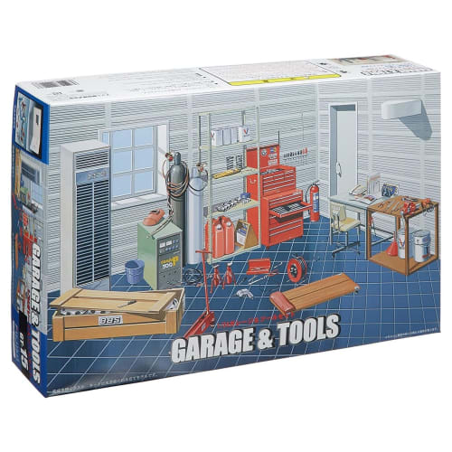

1/24 Garage & Tool Series No. 15 Garage & Tool Plastic Model