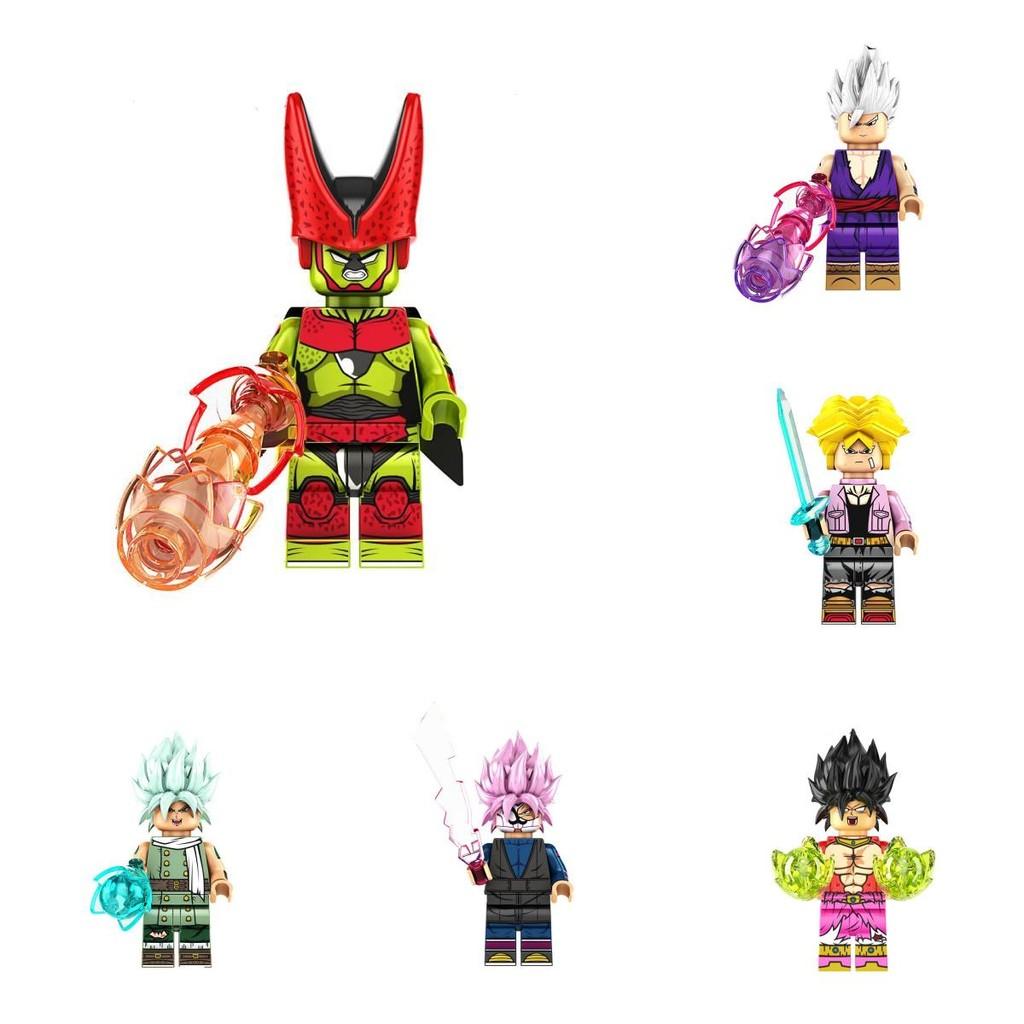 Kf6181a And Kf6182a Dragon Ball Mini Figurines Colorful Building Block Toys Set