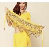 New Coin Belly Dance Belt For Beginners Indian Dance Performance Hip Scarf Oriental Dance Jazz Dance Skirt Extender