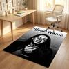 Personalized Crystal Velvet Carpet,Lana Del Rey Custom Printed Name, Plush Area Rug For Home Indoor Decor